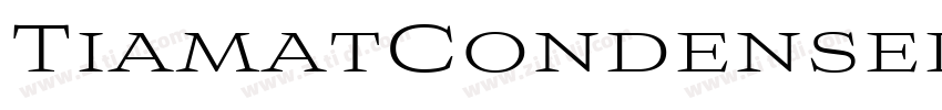 TiamatCondensedSC Re字体转换